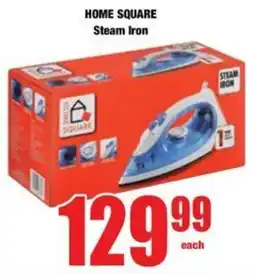 Boxer Superstores HOME SQUARE Steam Iron offer