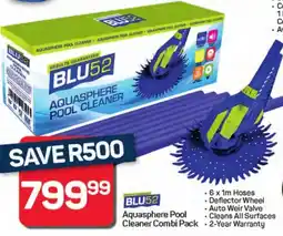 Pick n Pay BLU52 Aquasphere Pool Cleaner Combi Pack offer