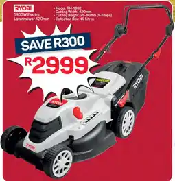Pick n Pay RYOBI 1800W Electric Lawnmower offer