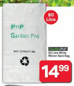 Pick n Pay Garden Pro White Woven Sack Bag offer