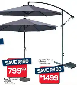 Pick n Pay Topaz 3m Banana Umbrella offer
