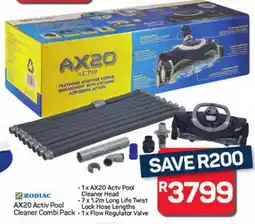 Pick n Pay Zodiac AX20 Activ Pool Cleaner Combi Pack offer