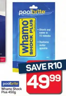 Pick n Pay Poolbrite Whamo Shock Plus offer