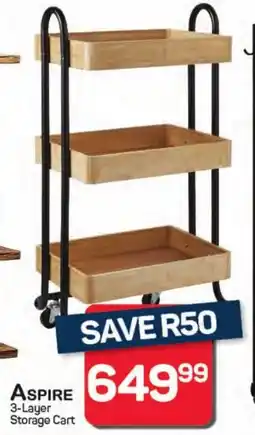 Pick n Pay Aspire 3-Layer Storage Cart offer