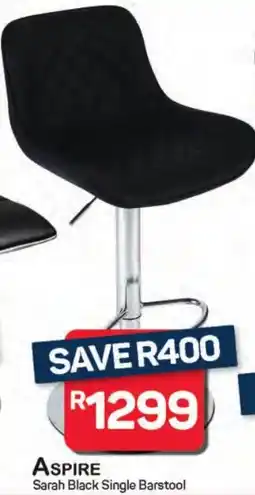 Pick n Pay Aspire Sarah Black Single Barstool offer