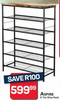 Pick n Pay Aspire 6-Tier Shoe Rack offer