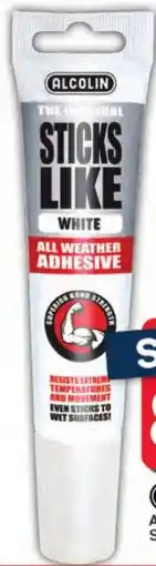 Pick n Pay Alcolin All Weather Adhesive Sticks Like White offer