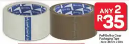 Pick n Pay PnP Buff or Clear Packaging Tape offer