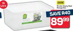 Pick n Pay Addis Clearly Neat Storage Box offer