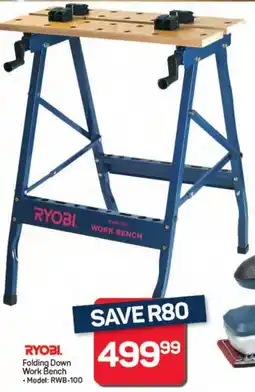 Pick n Pay Ryobi Folding Down Work Bench offer