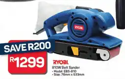 Pick n Pay Ryobi 810W Belt Sander offer