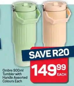 Pick n Pay DAY Ombre Tumbler with Handle Assorted Colours offer