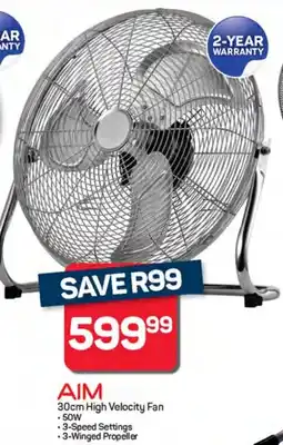 Pick n Pay AIM High Velocity Fan offer