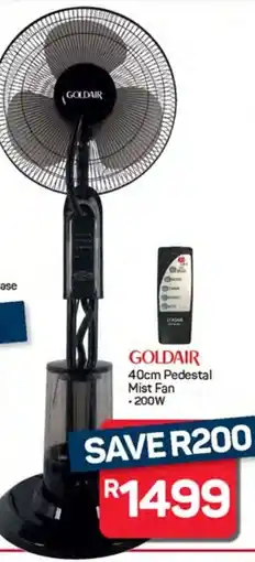 Pick n Pay Goldair Base Pedestal Mist Fan offer