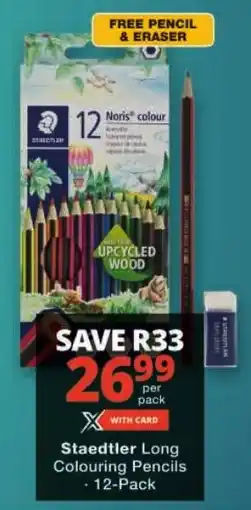 Checkers Staedtler Long Colouring Pencils offer