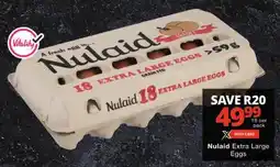 Checkers Nulaid Extra Large Eggs offer