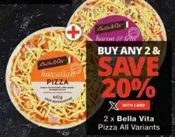 Checkers Bella Vita Pizza All Variants offer