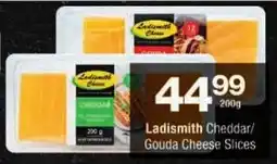 Checkers Ladismith Cheddar/ Gouda Cheese Slices offer