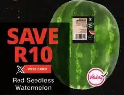 Checkers Red Seedless Watermelon offer