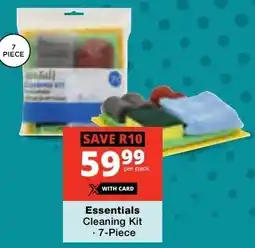 Checkers Essentials Cleaning Kit offer