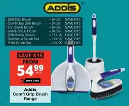 Checkers Addis Comfi Grip Brush Range offer