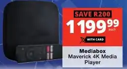 Checkers Mediabox Maverick 4K Media Player offer