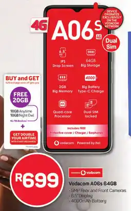Pick n Pay Hypermarket Vodacom A06s 64GB offer