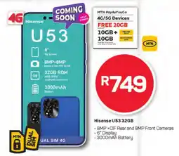 Pick n Pay Hypermarket Hisense U53 32GB offer