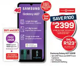 Pick n Pay Hypermarket Samsung Galaxy A07 128GB offer