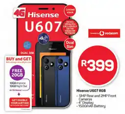 Pick n Pay Hypermarket Hisense U607 8GB offer