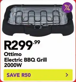 Shoprite Ottimo Electric BBQ Grill 2000W offer