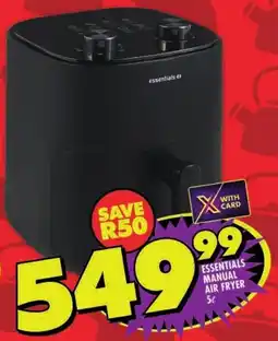 Shoprite Essentials air fryer offer