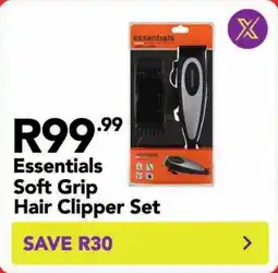 Shoprite Essentials Soft Grip Hair Clipper Set offer