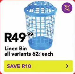 Shoprite Linen Bin offer