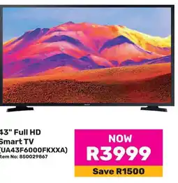 Game Samsung 43" Full HD Smart TV offer