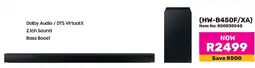 Game Samsung Dolby Audio/ DTS Virtual:X 2.1ch Sound Bass Boost offer