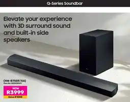 Game Samsung Q-Series Soundbar offer