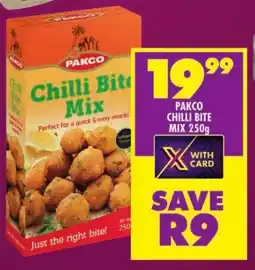 Shoprite Pakco chilli bite mix offer