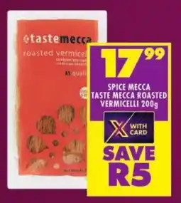 Shoprite Spice mecca taste mecca roasted vermicelli offer