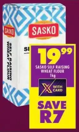 Shoprite Sasko self raising wheat flour offer