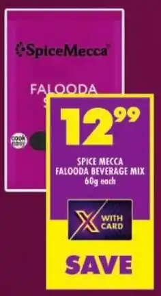 Shoprite Spice mecca falooda beverage mix offer