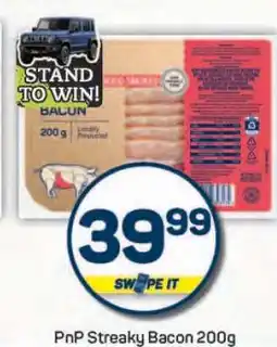 Pick n Pay PnP Streaky Bacon 200g offer