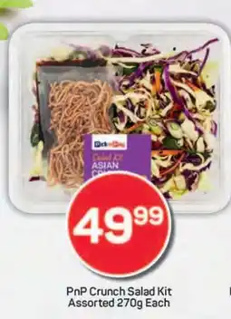 Pick n Pay PnP Crunch Salad Kit Assorted 270g Each offer