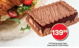 Pick n Pay PnP Rectangular Cake Assorted 30 x 20cm Each offer