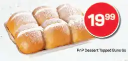 Pick n Pay PnP Dessert Topped Buns 6s offer
