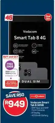 Pick n Pay Vodacom Smart Tab 8 32GB offer