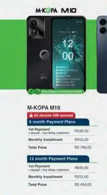 Pick n Pay M-KOPA M10 offer