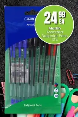 Super Save Marlin Assorted Ballpoint Pens offer