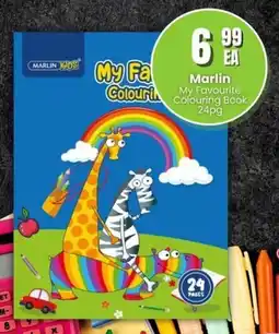 Super Save Marlin My Favourite Colouring Book 24pg offer
