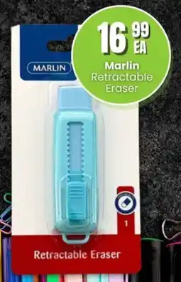 Super Save Marlin Retractable Eraser offer